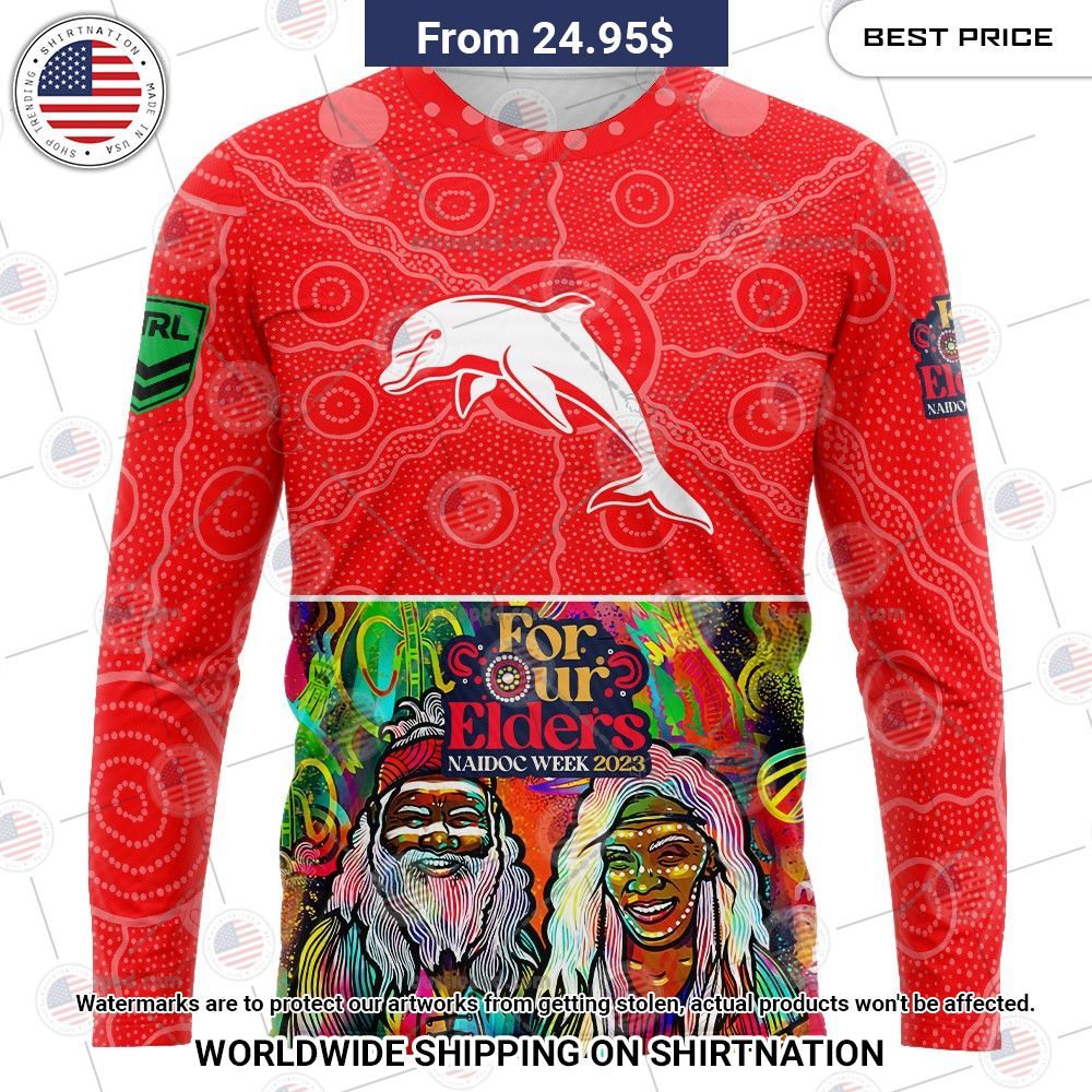 The Dolphins NAIDOC Week 2023 Custom Shirt You look too weak
