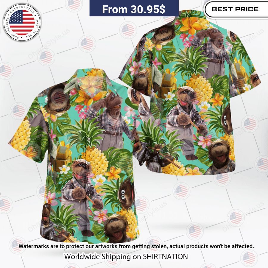 The Muppets Beauregard Tropical Hawaiian Shirt