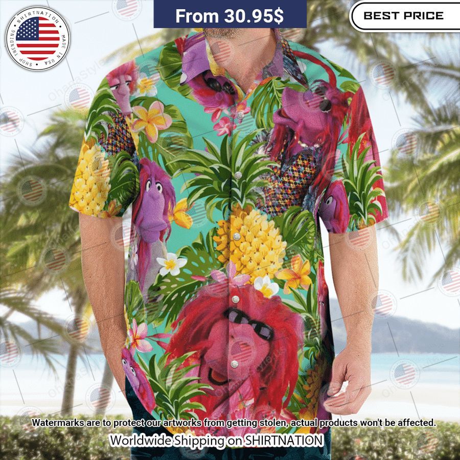 The Muppets Clifford Tropical Hawaiian Shirt