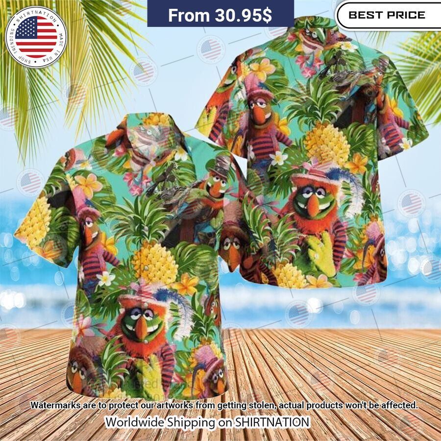 The Muppets Sherlock Hemlock Tropical Hawaiian Shirt