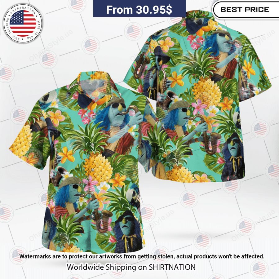 The Muppets Zoot Tropical Hawaiian Shirt