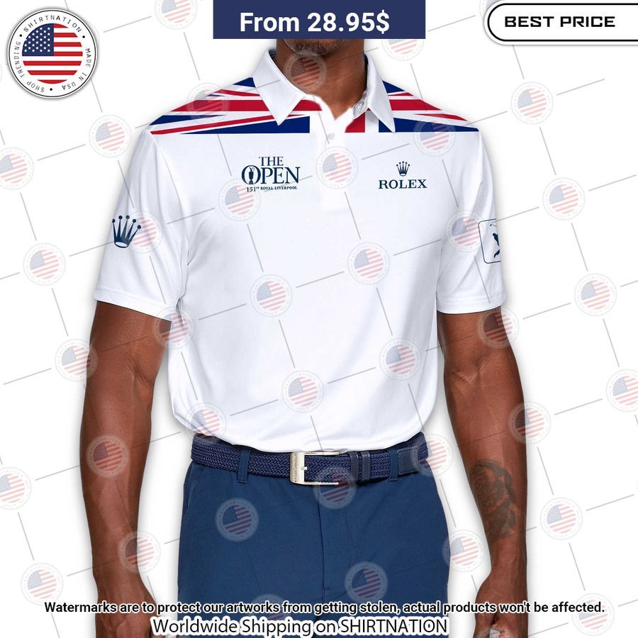 The Open Flag Of The UK Polo Shirt