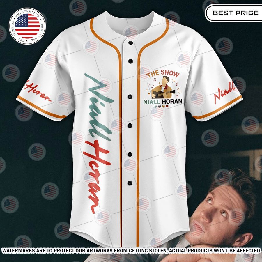 The Show Niall Horan Baseball Jersey Such a scenic view ,looks great.