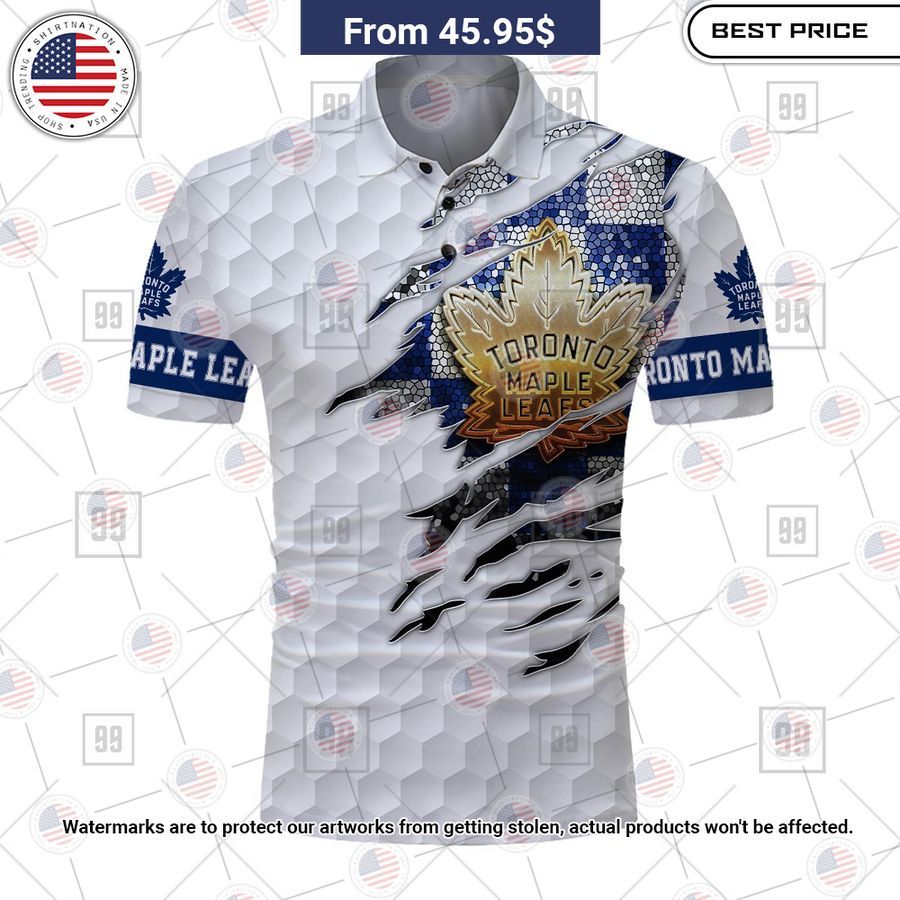 Toronto Maple Leafs Custom Polo Oh my God you have put on so much!