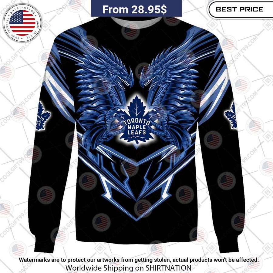 Toronto Maple Leafs Dragon Custom Shirt You guys complement each other