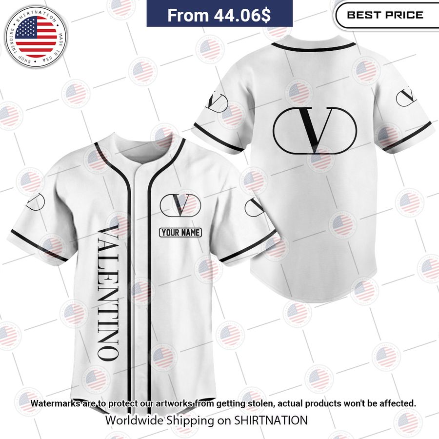 valentino custom baseball jersey 1 927