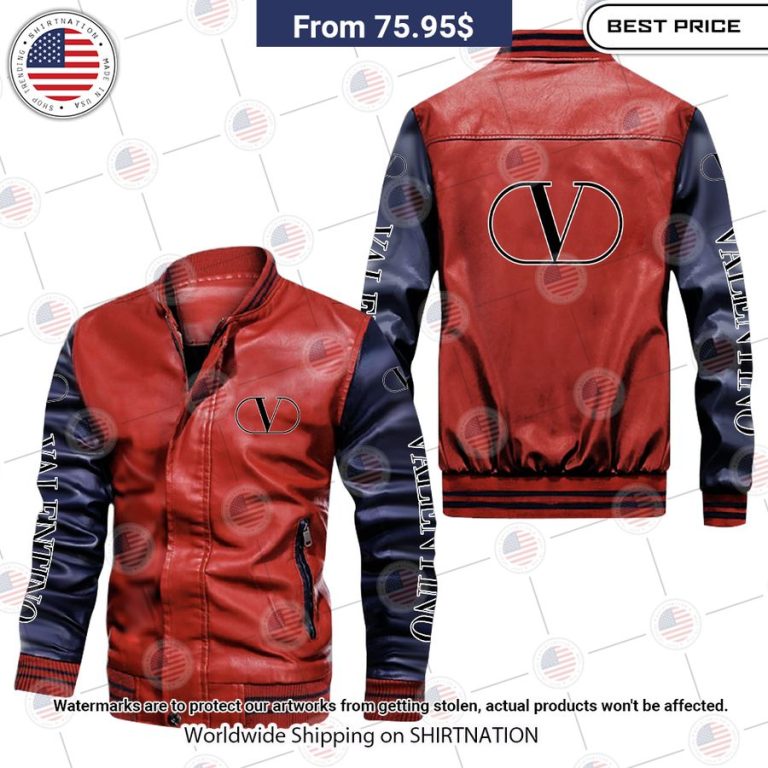 valentino leather bomber jacket 3 14