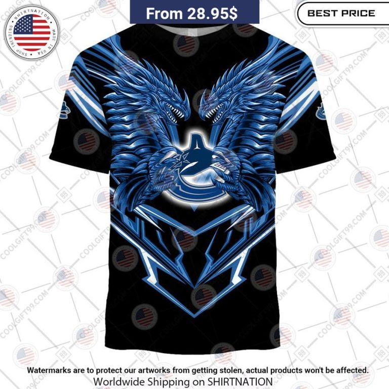 Vancouver Canucks Dragon Custom Shirt You are always amazing