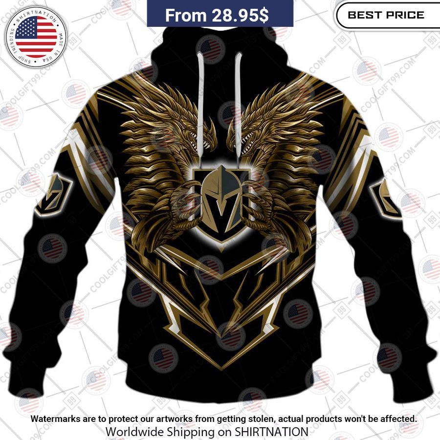 Vegas Golden Knights Dragon Custom Shirt Loving click