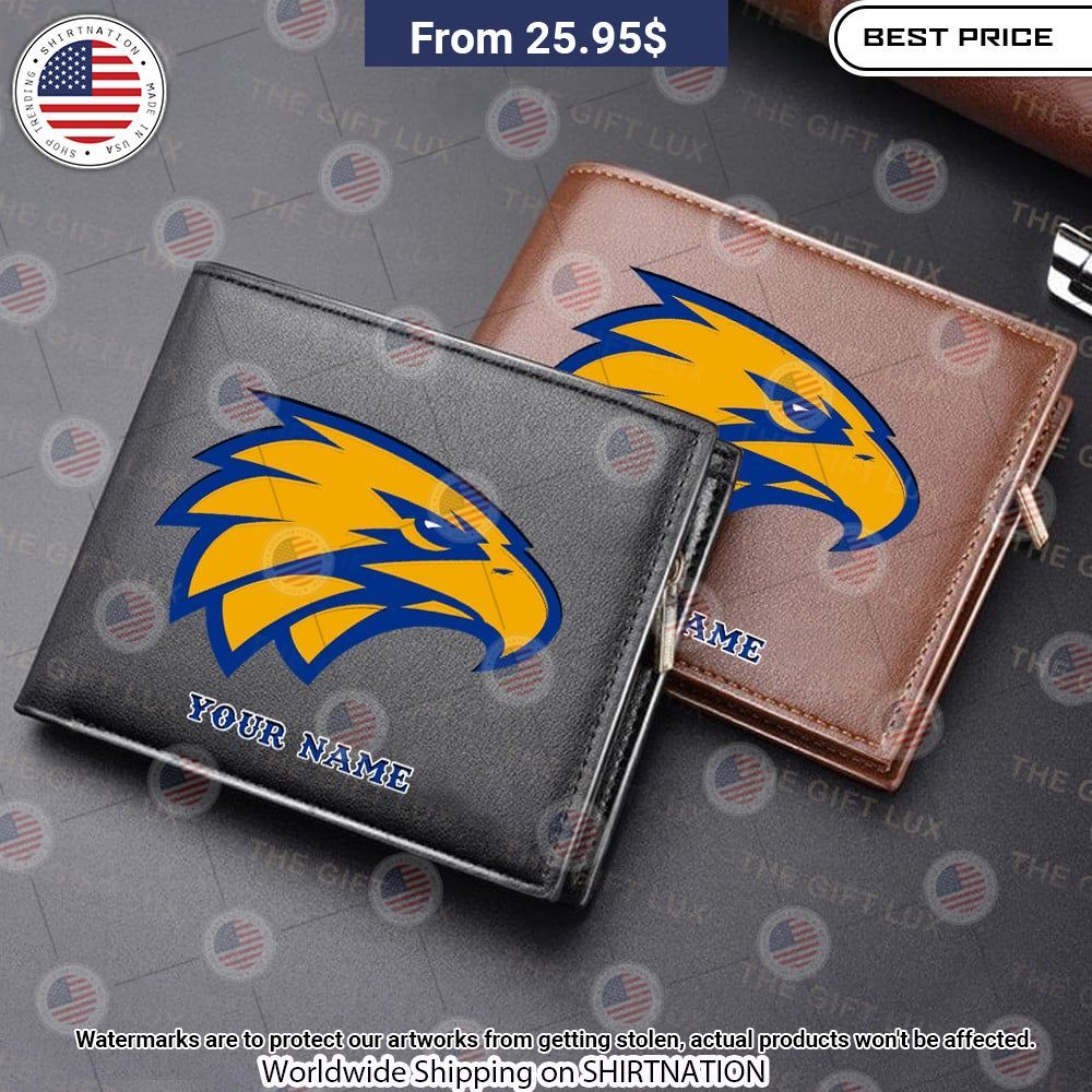 West Coast Eagles Custom Leather Wallet I like your hairstyle