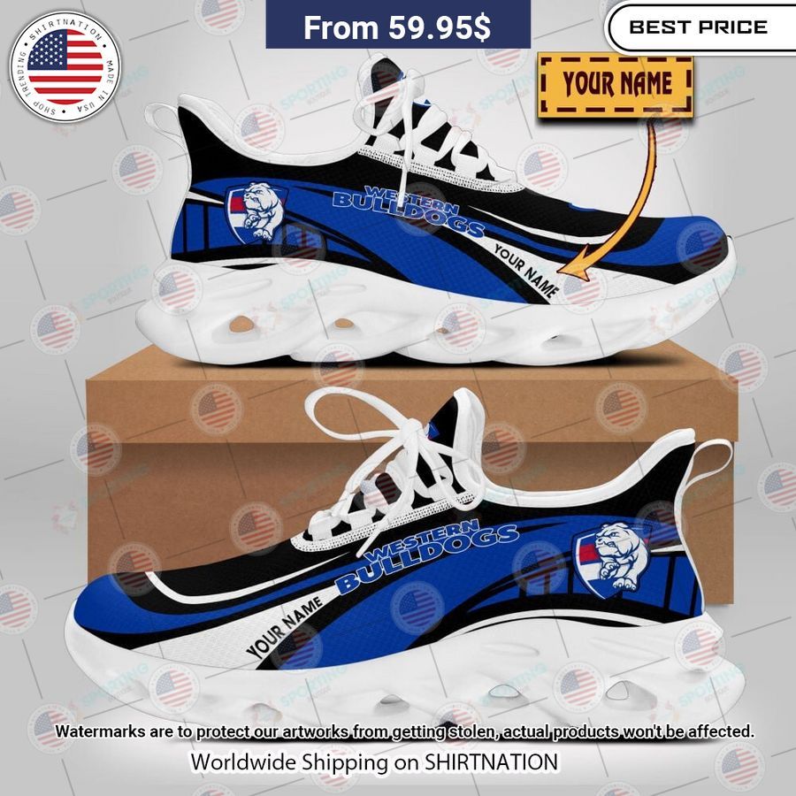 Western Bulldogs Custom Clunky Max Soul Shoes You look so healthy and fit
