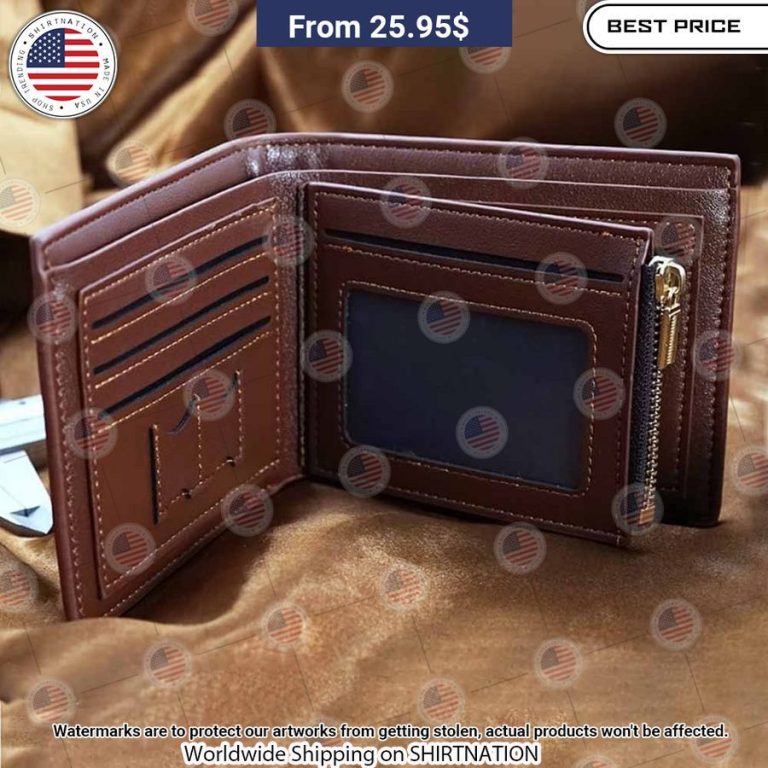 Western Bulldogs Custom Leather Wallet You look lazy