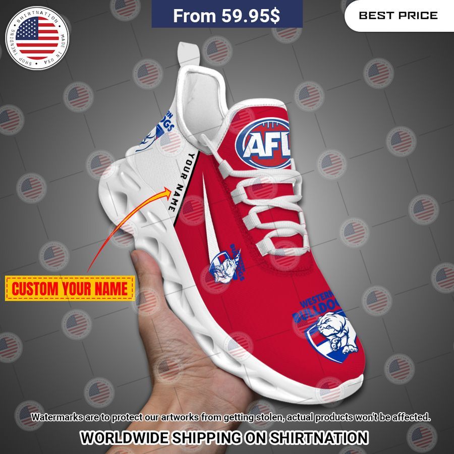 Western Bulldogs Custom Max Soul Shoes Wow! What a picture you click