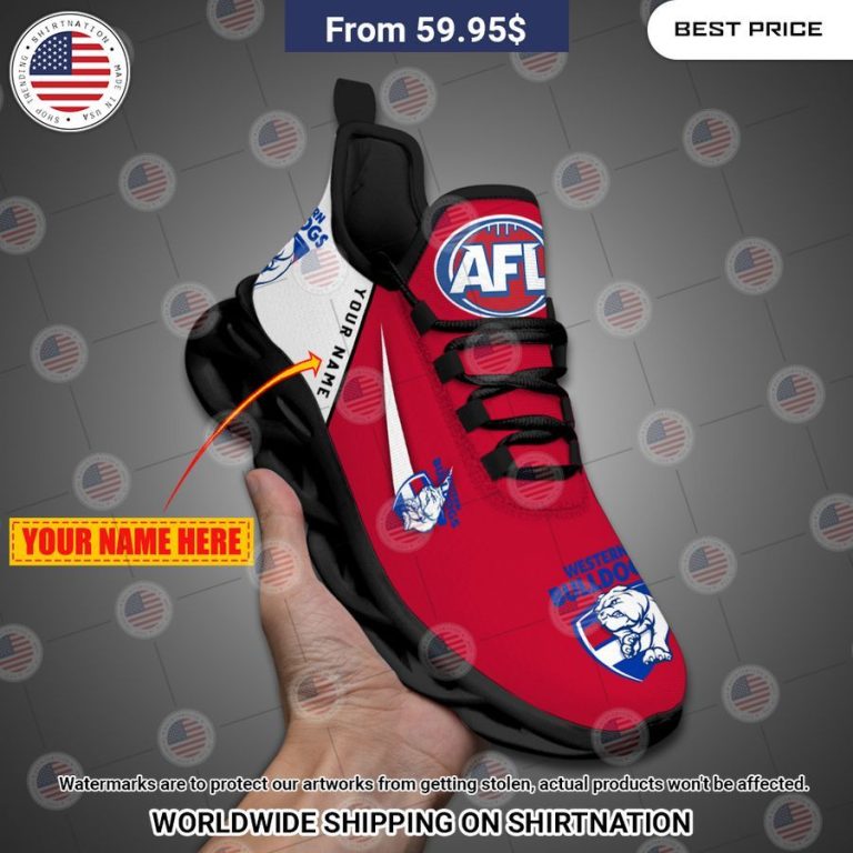 Western Bulldogs Custom Max Soul Shoes You are always best dear