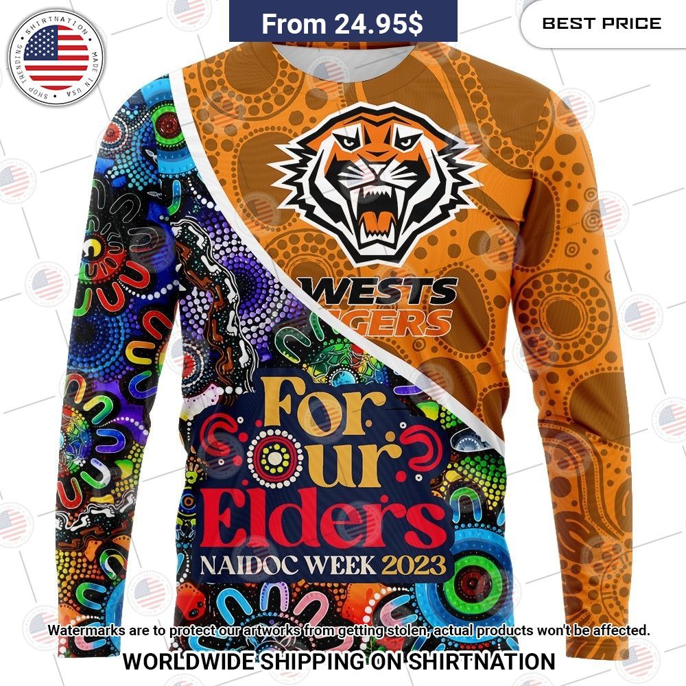 Wests Tigers NAIDOC Week 2023 Custom Shirt Great, I liked it