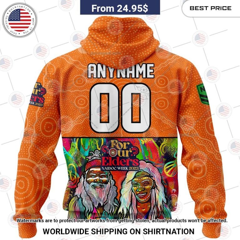 Wests Tigers Team NAIDOC Week 2023 Custom Shirt Good click