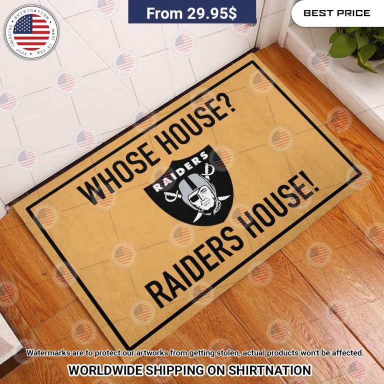 Whose House Las Vegas Raiders Doormat You tried editing this time?