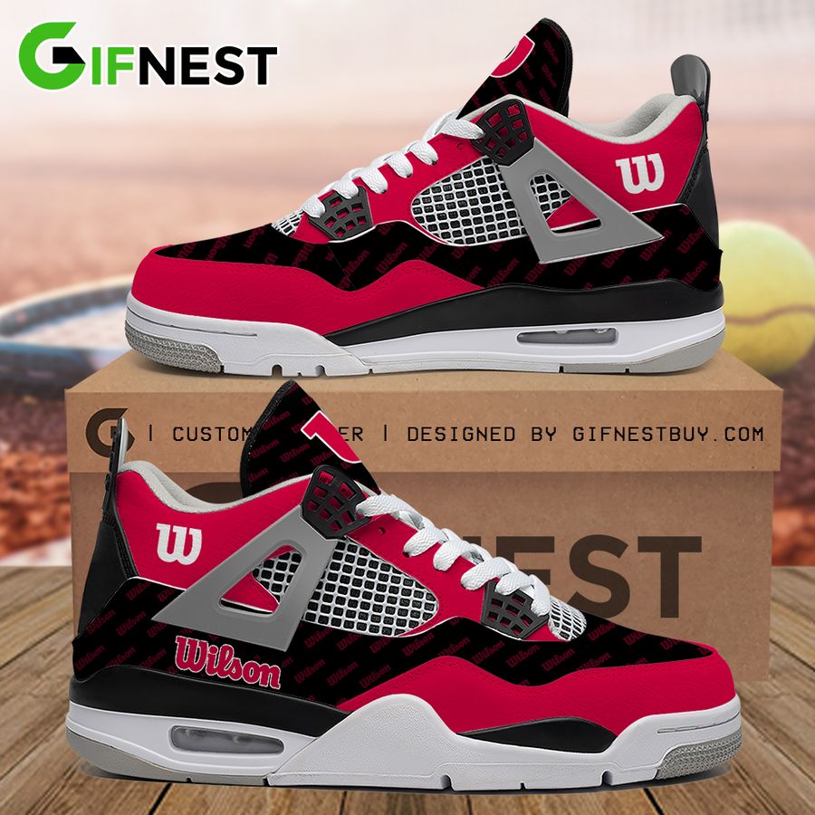 Wilson Sporting Goods Air Jordan 4 Radiant and glowing Pic dear