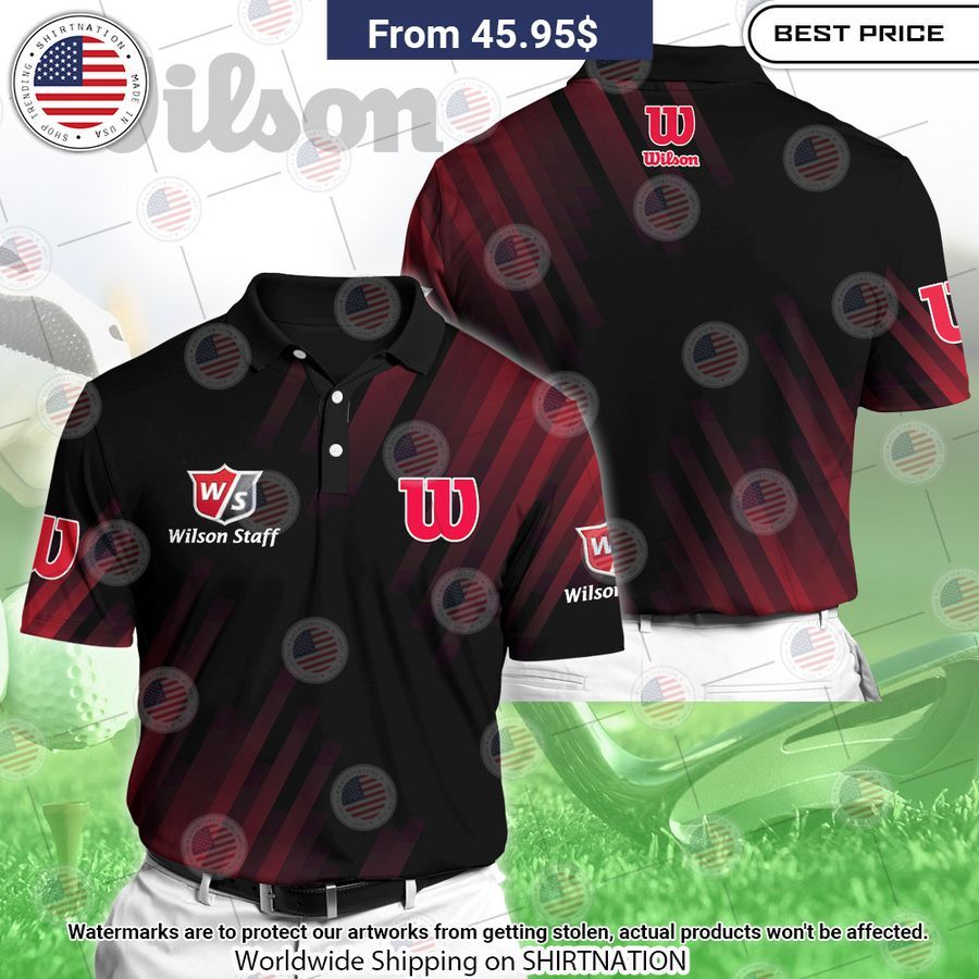 Wilson Sporting Goods x Golf Polo Cutting dash