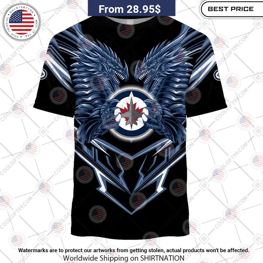 Winnipeg Jets Dragon Custom Shirt It is too funny