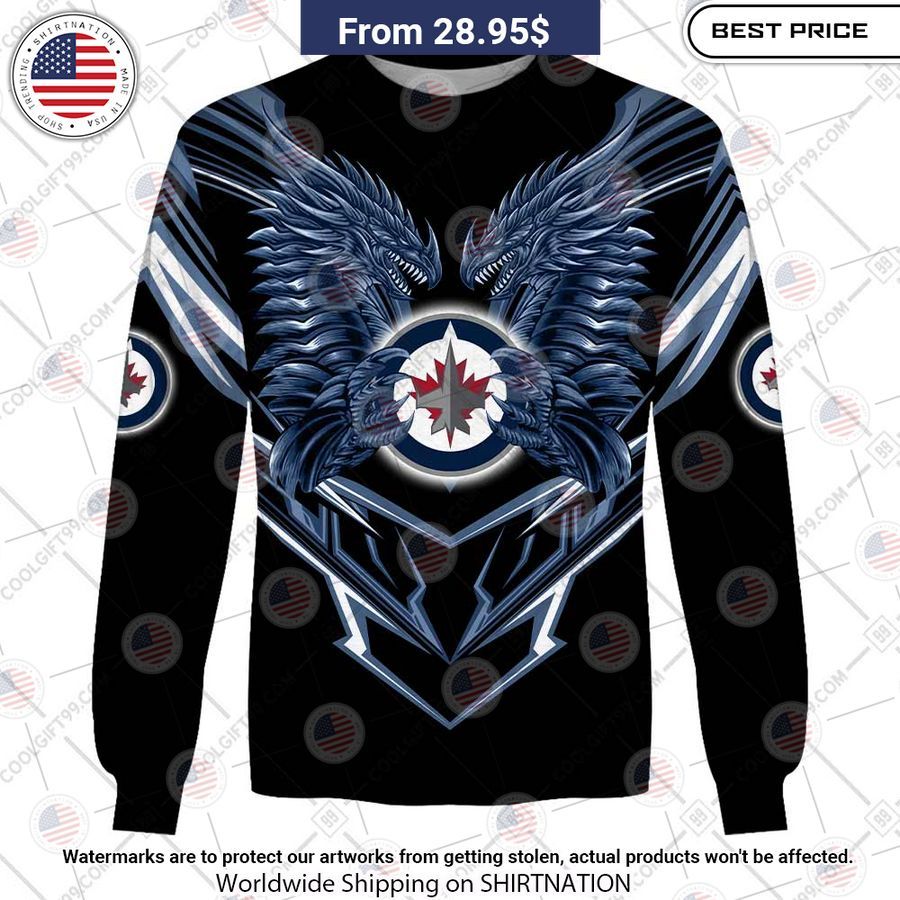 Winnipeg Jets Dragon Custom Shirt Good one dear