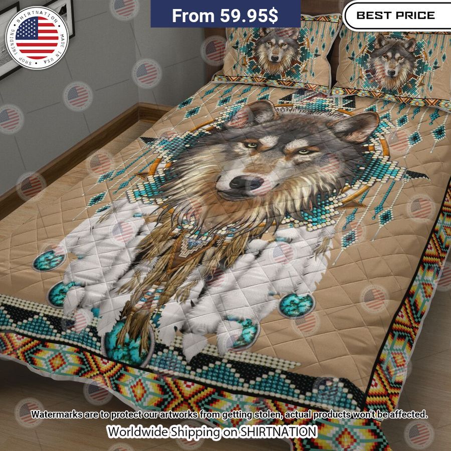 wolf native american dreamcatcher bedding 2 442.jpg