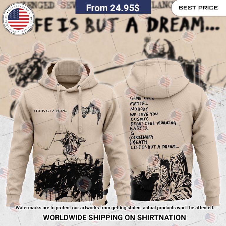 BETS Avenged Sevenfold Life Is but a Dream Tour Hoodie1