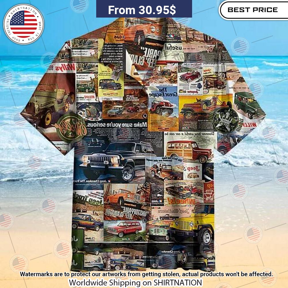 A feast for cars Hawaiian Shirt Natural and awesome