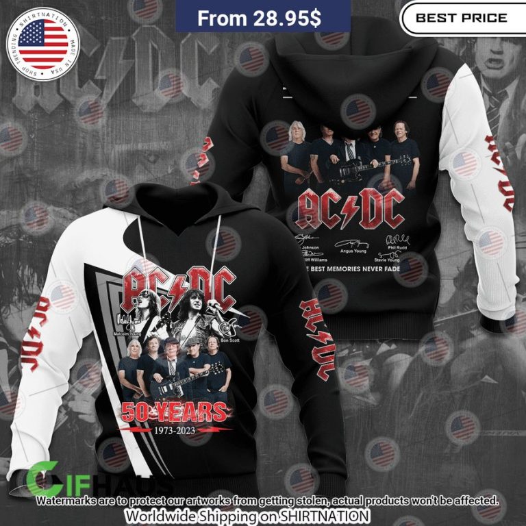 ACDC Band 50th Anniversary 1973 2023 Shirt Wow! This is gracious