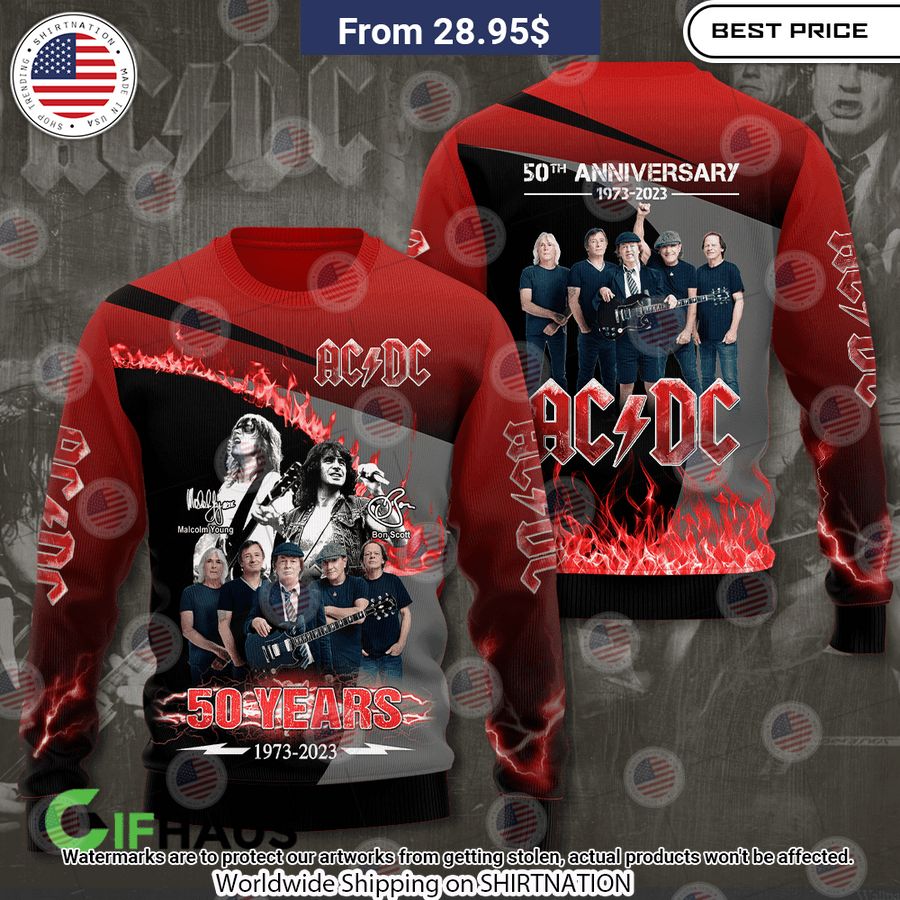 ACDC Members 50 Years Shirt You are getting me envious with your look