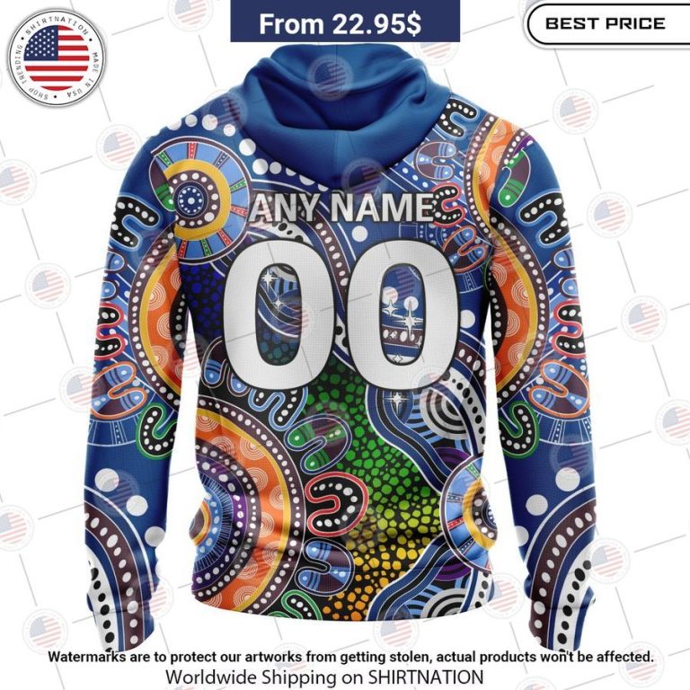 Adelaide Crows Indigenous Custom Shirt You tried editing this time?