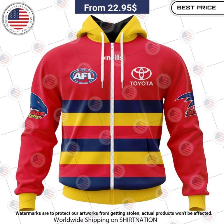 Adelaide Crows Toyota Custom Shirt Nice photo dude