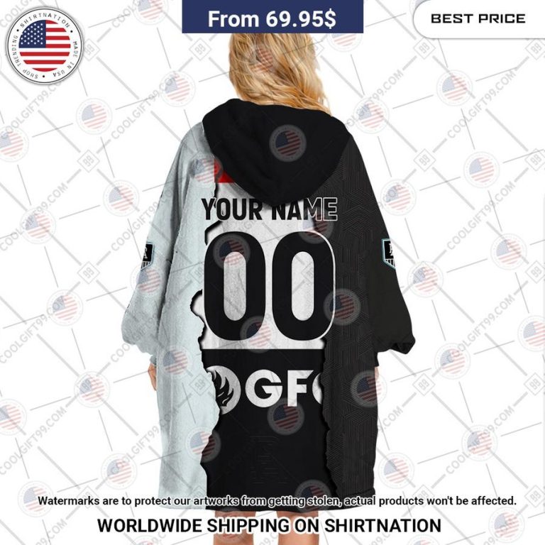 AFL Port Adelaide Power Mix CUSTOM Hoodie Blanket You are always best dear