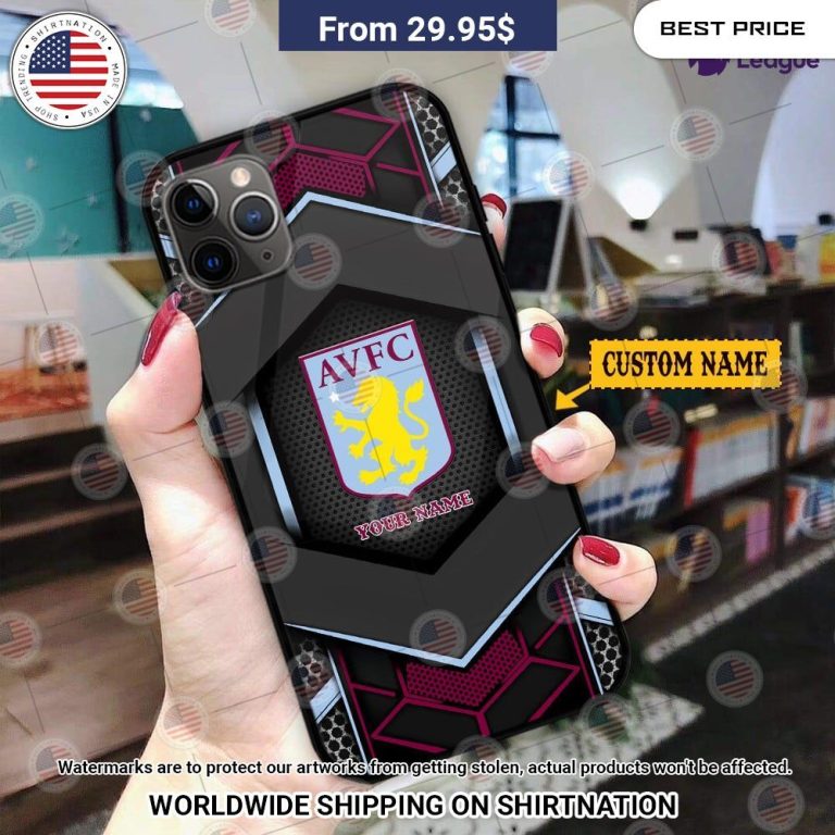 Aston Villa Custom Phone Case You look cheerful dear