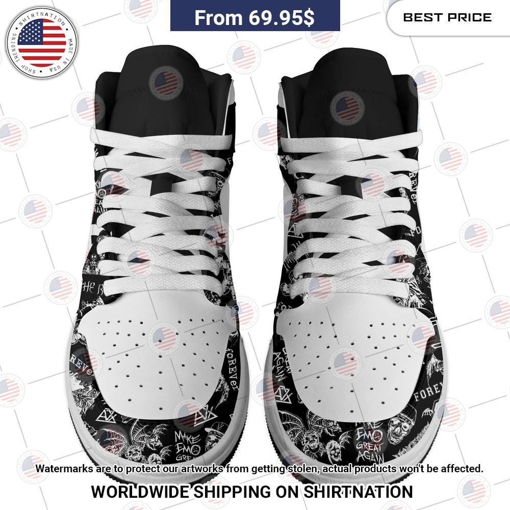 Avenged Sevenfold Air Jordan High Top Shoes Wow! What a picture you click