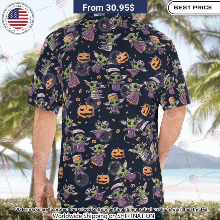 Baby Yoda Star Wars Halloween Hawaiian Shirt Wow! This is gracious