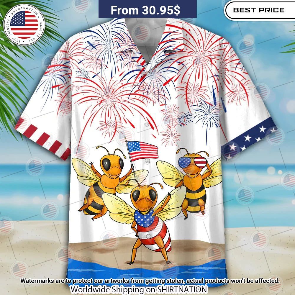 bee independence day hawaiian shirt 1 271.jpg