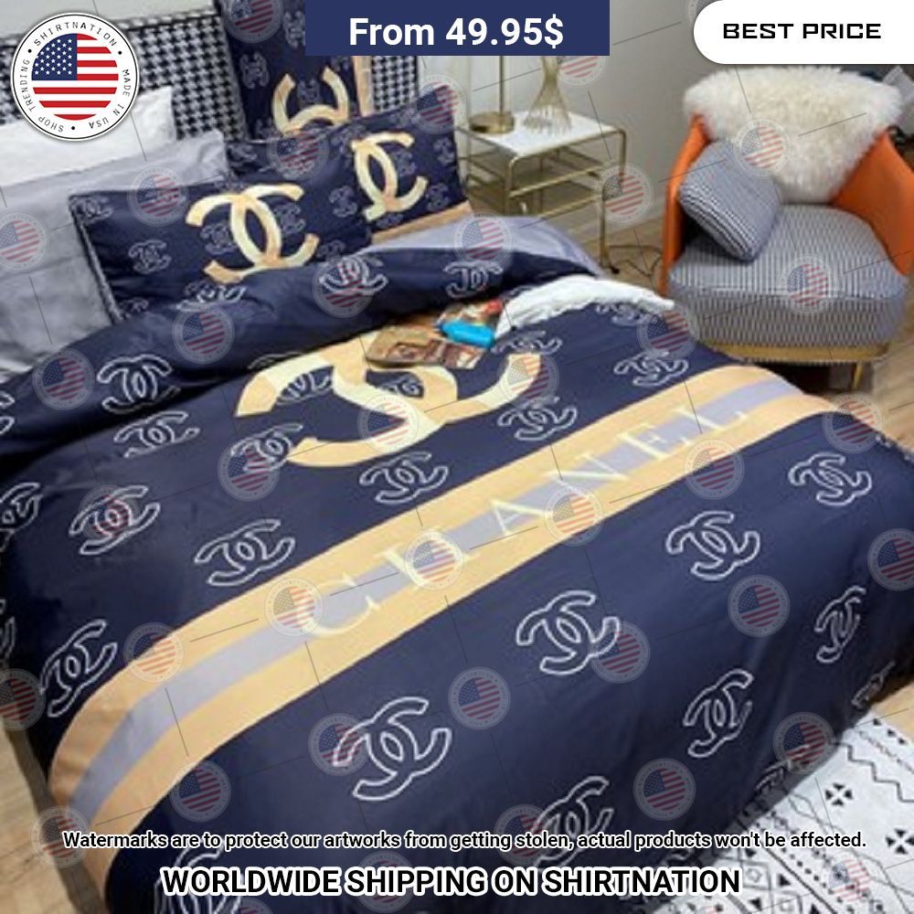 BEST Chanel Quilt Bedding Sets Nice photo dude