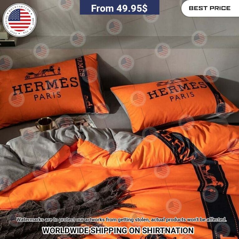 BEST Hermes Paris Bedding Set You are getting me envious with your look