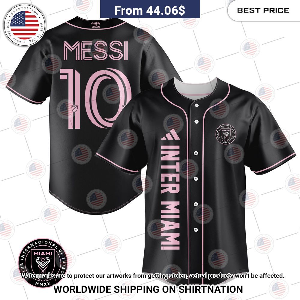 BEST Leo Messi Inter Miami Baseball Jerseys Elegant picture.