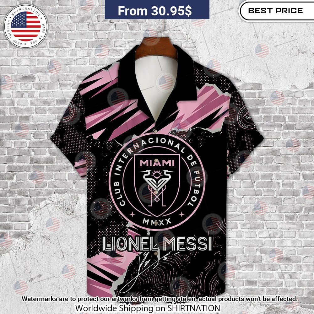 BEST Lionel Messi Inter Miami FC Hawaii Shirt Sizzling