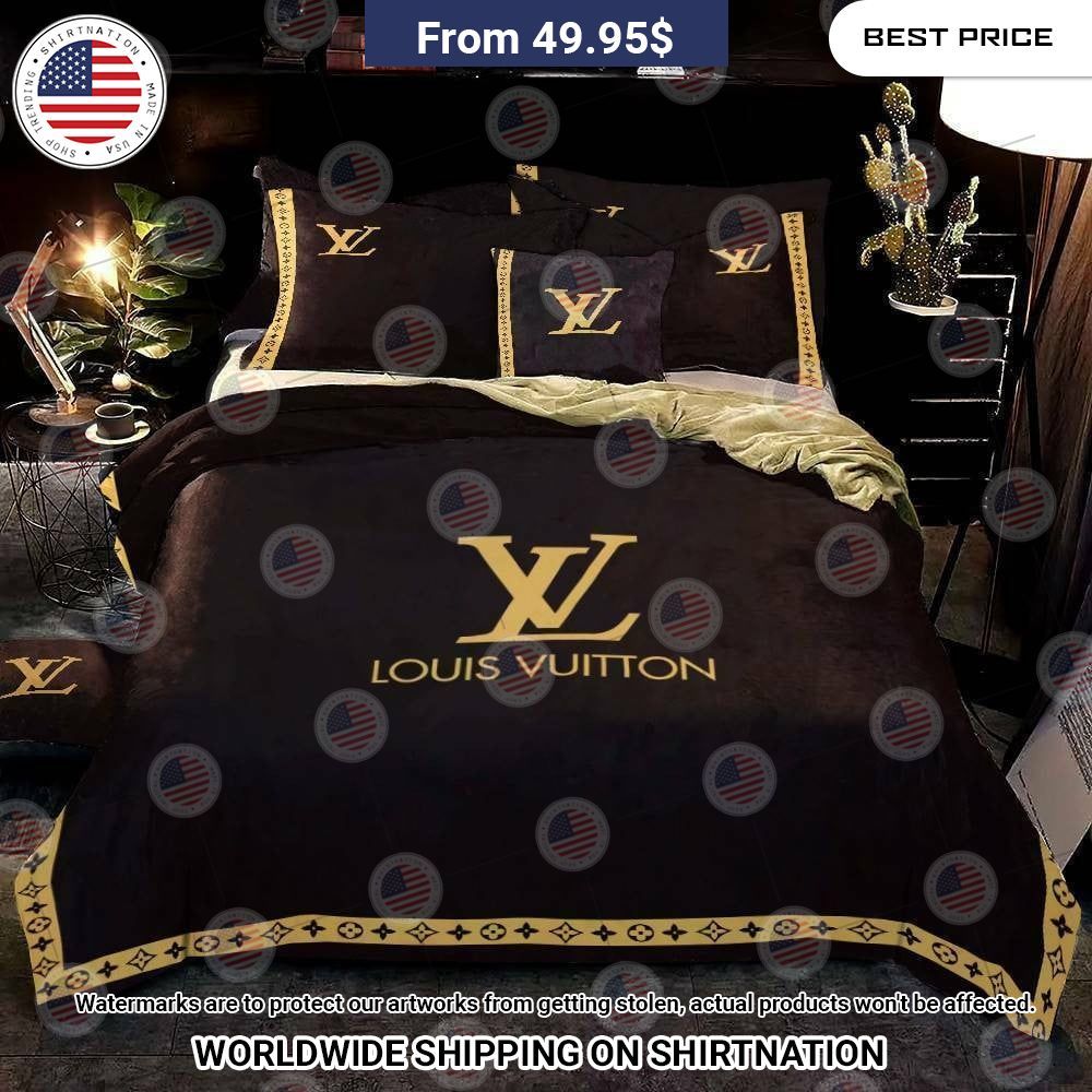 BEST Louis Vuitton Bedding Set