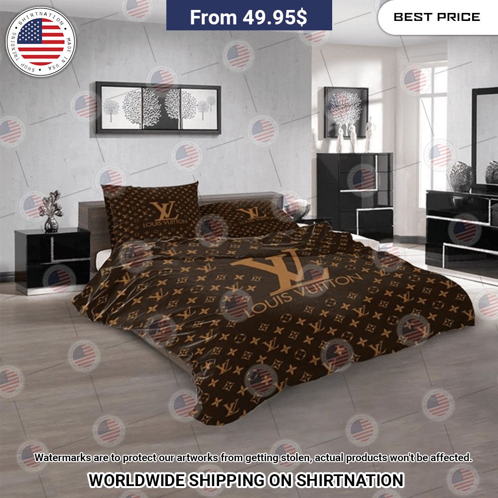 BEST Louis Vuitton Duvet Covers Bedding Set Nice place and nice picture