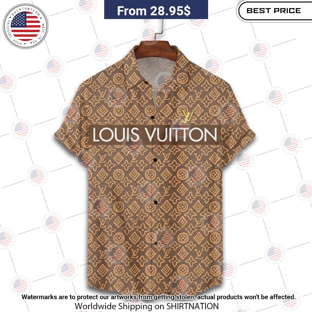 BEST Louis Vuitton Hawaii Shirt Your face is glowing like a red rose