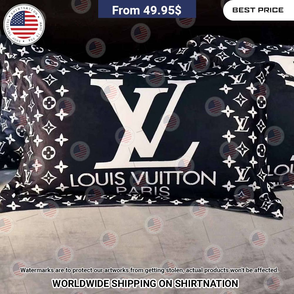 BEST Louis Vuitton Paris Bedding Set Best couple on earth