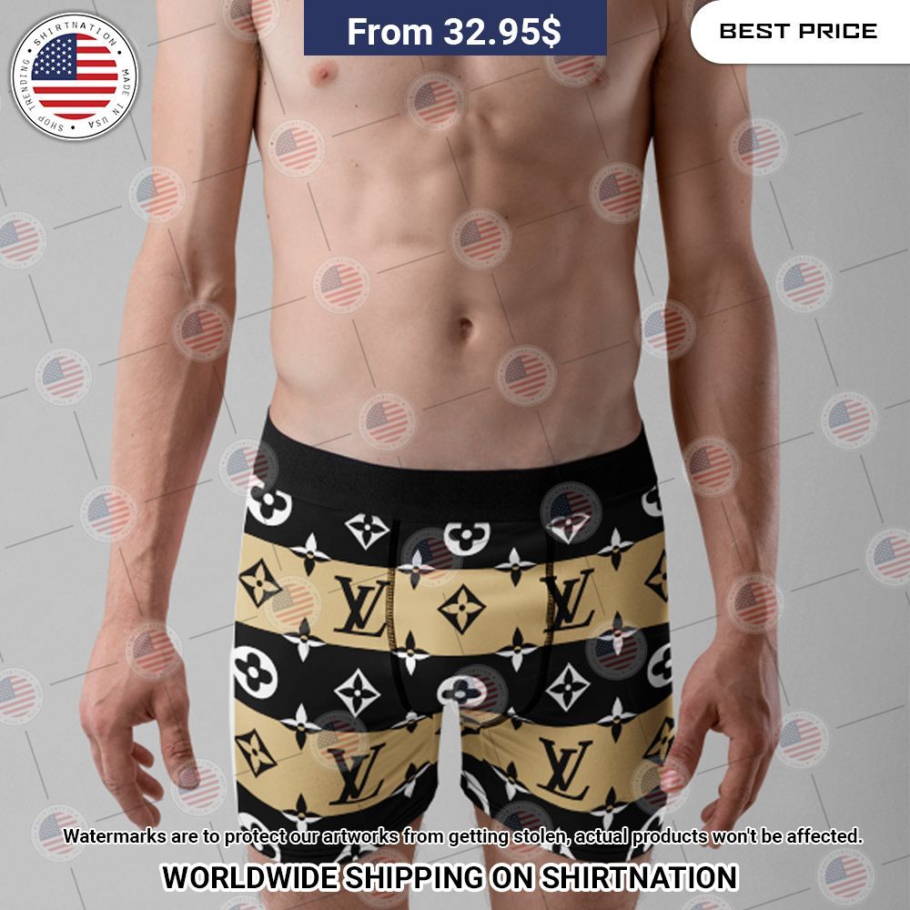 BEST Louis Vuitton Paris Men Boxer You look too weak