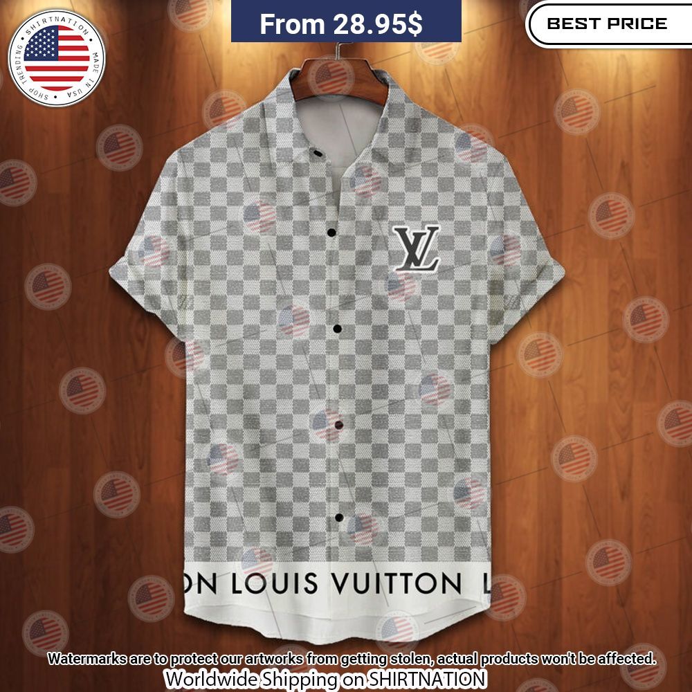 BEST Louis Vuitton Pattern Hawaii Shirt Your beauty is irresistible.