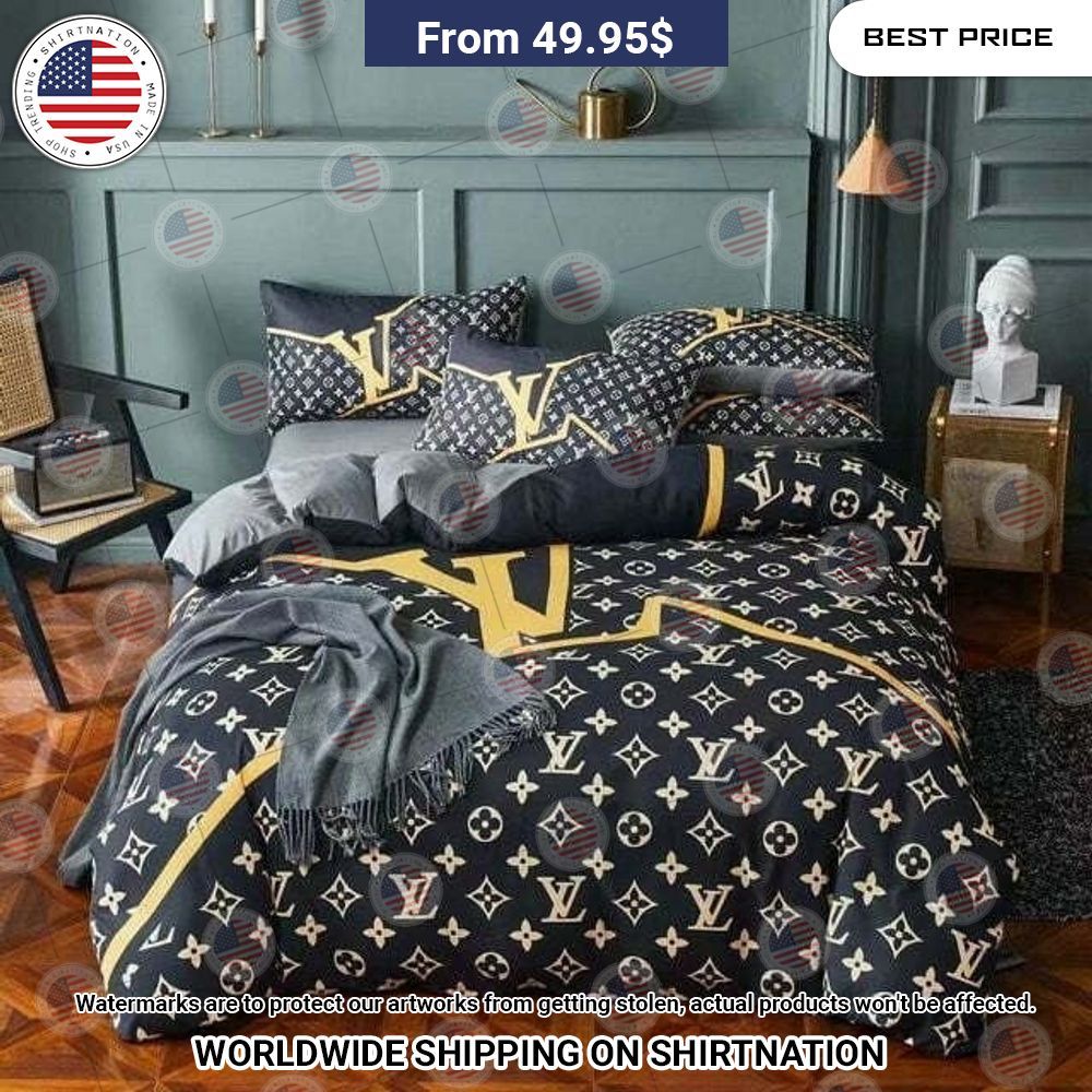 BEST Louis Vuitton Quilt Bedding Sets Generous look