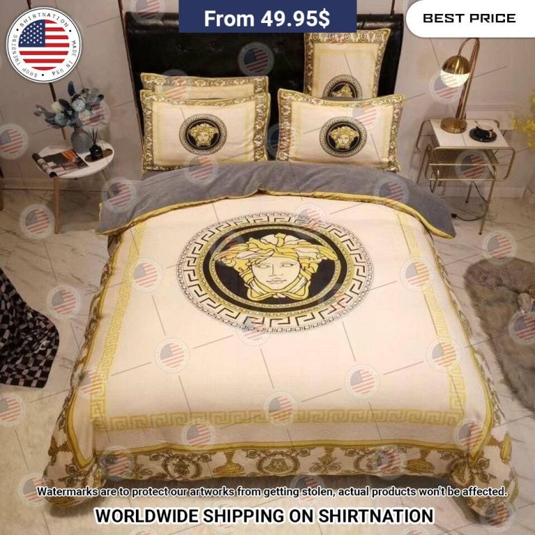 BEST Versace Medusa Bedding Set You look so healthy and fit