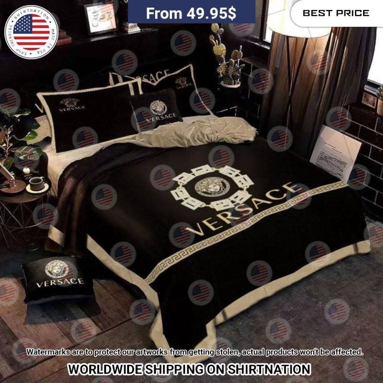 BEST Versace Pattern Bedding Set Trending picture dear